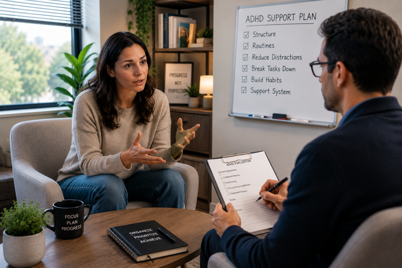 Adult ADHD assessment and treatment planning at Spectrum Psychiatry