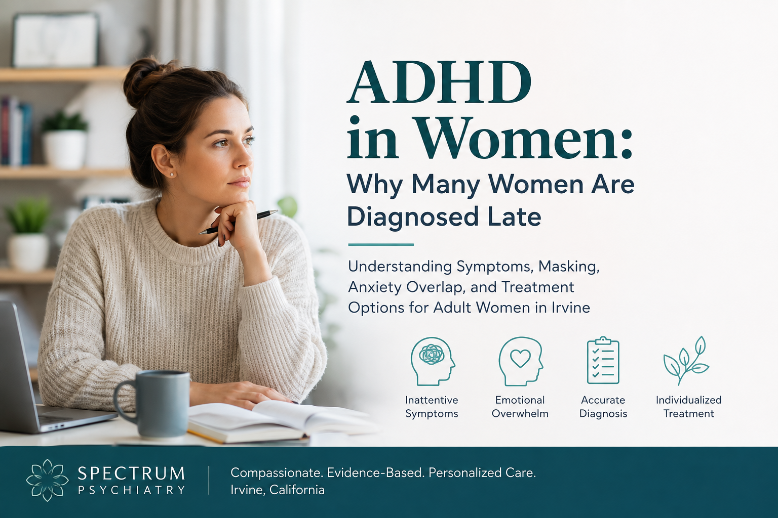 ADHD in Women: Why Many Women Are Diagnosed Late