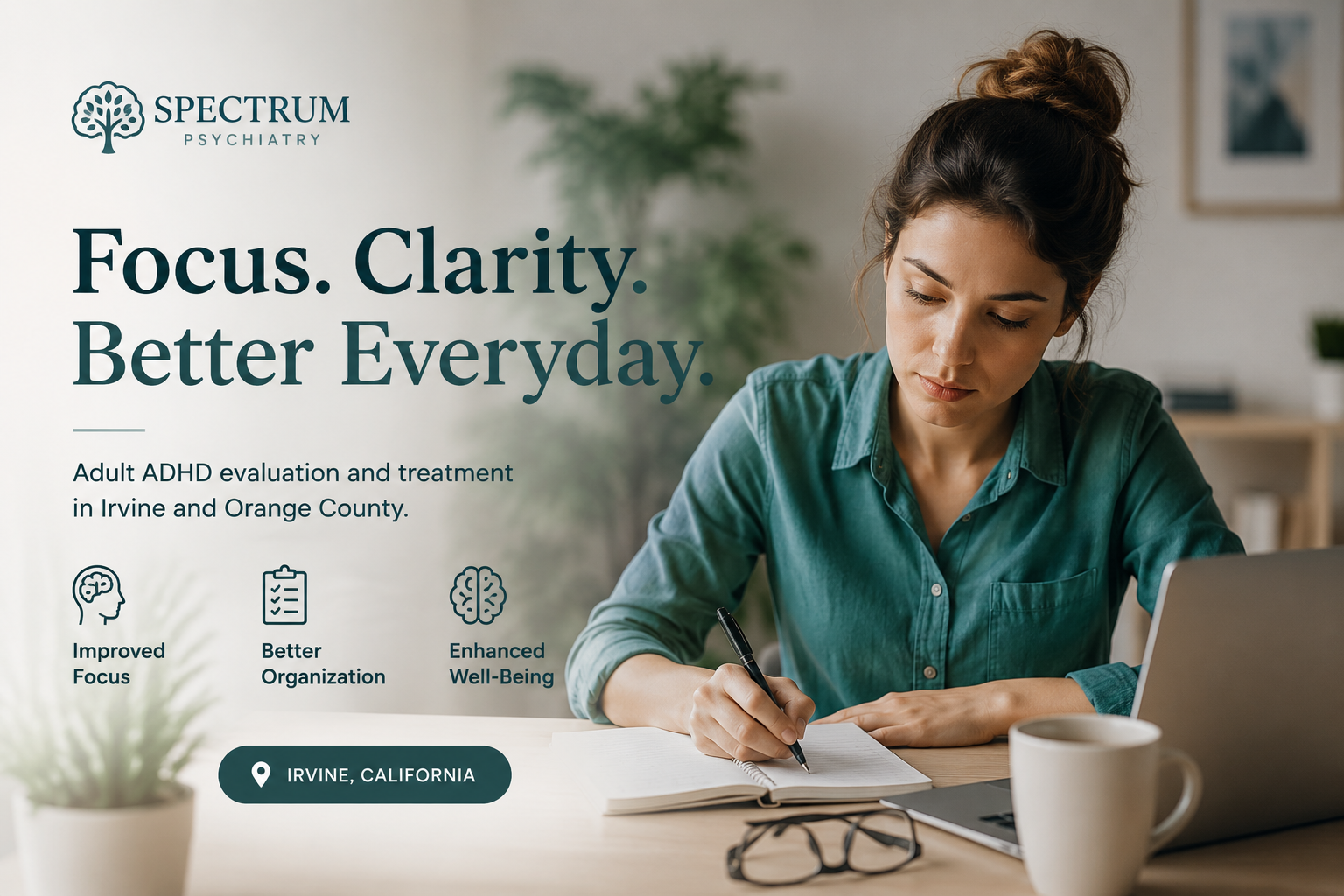 Adult ADHD treatment in Irvine California