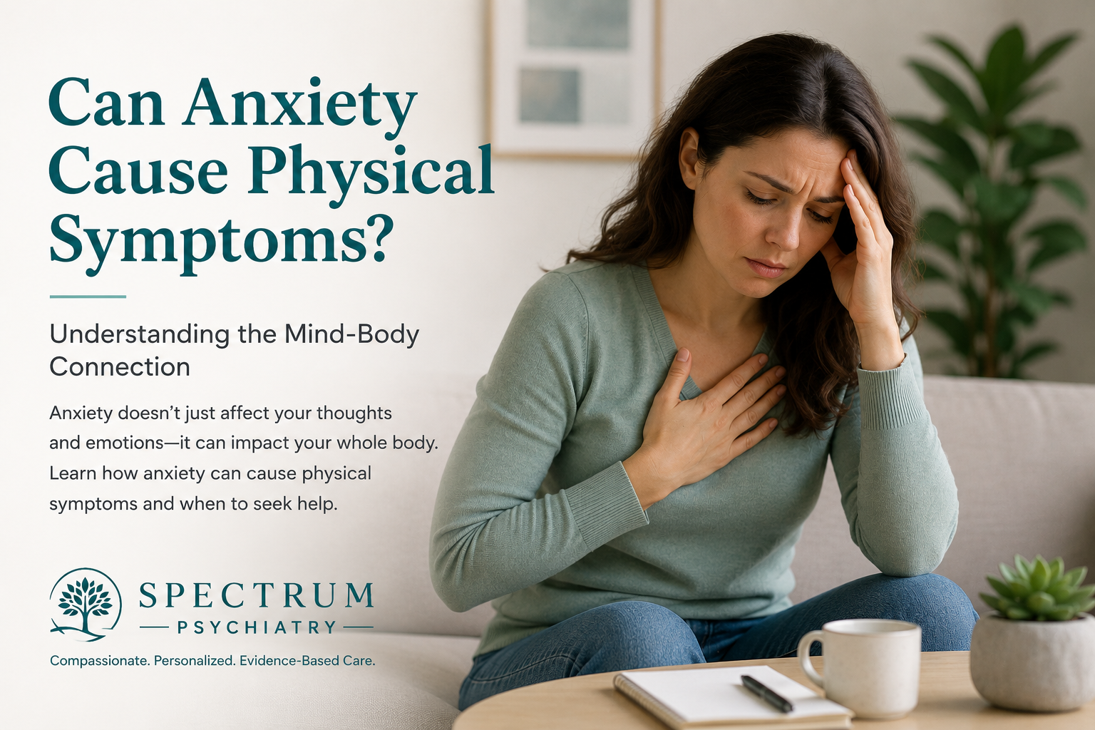Can anxiety cause physical symptoms