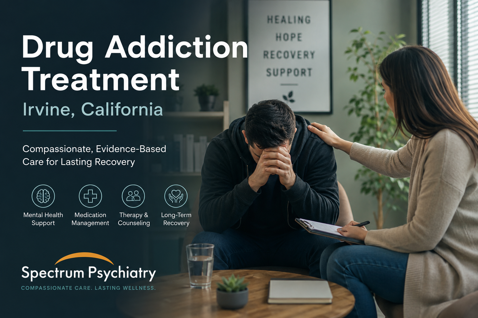 Drug Addiction Treatment in Irvine, California: Signs, Mental Health Effects, and Recovery Options