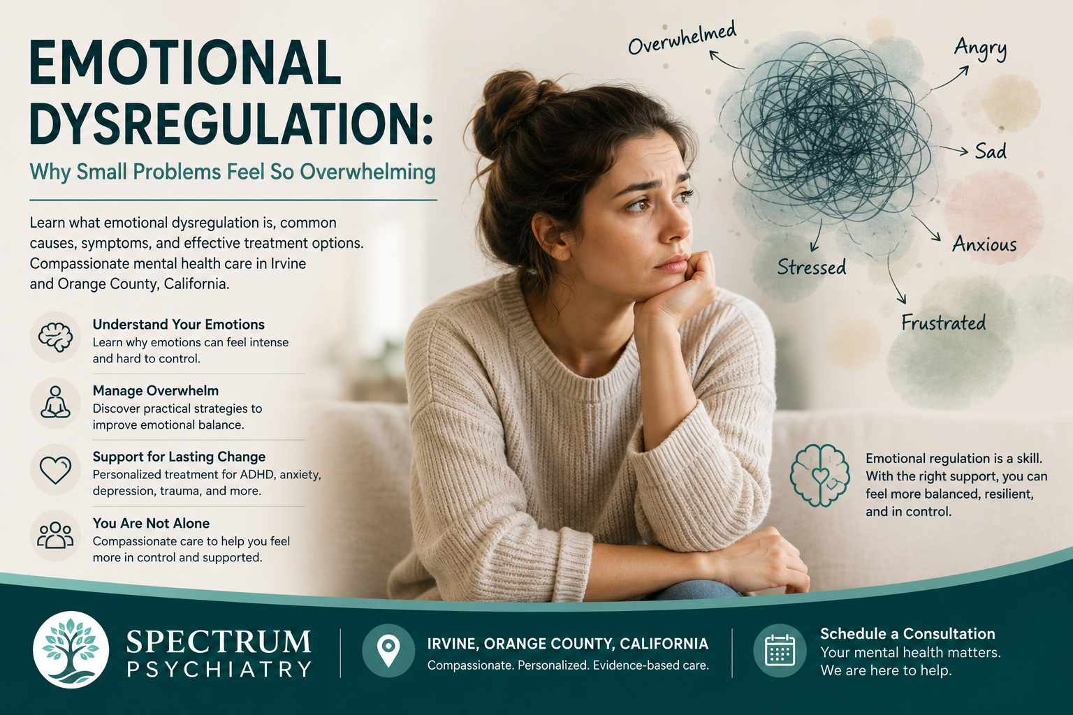 Emotional Dysregulation: Causes, Symptoms, and Treatment
