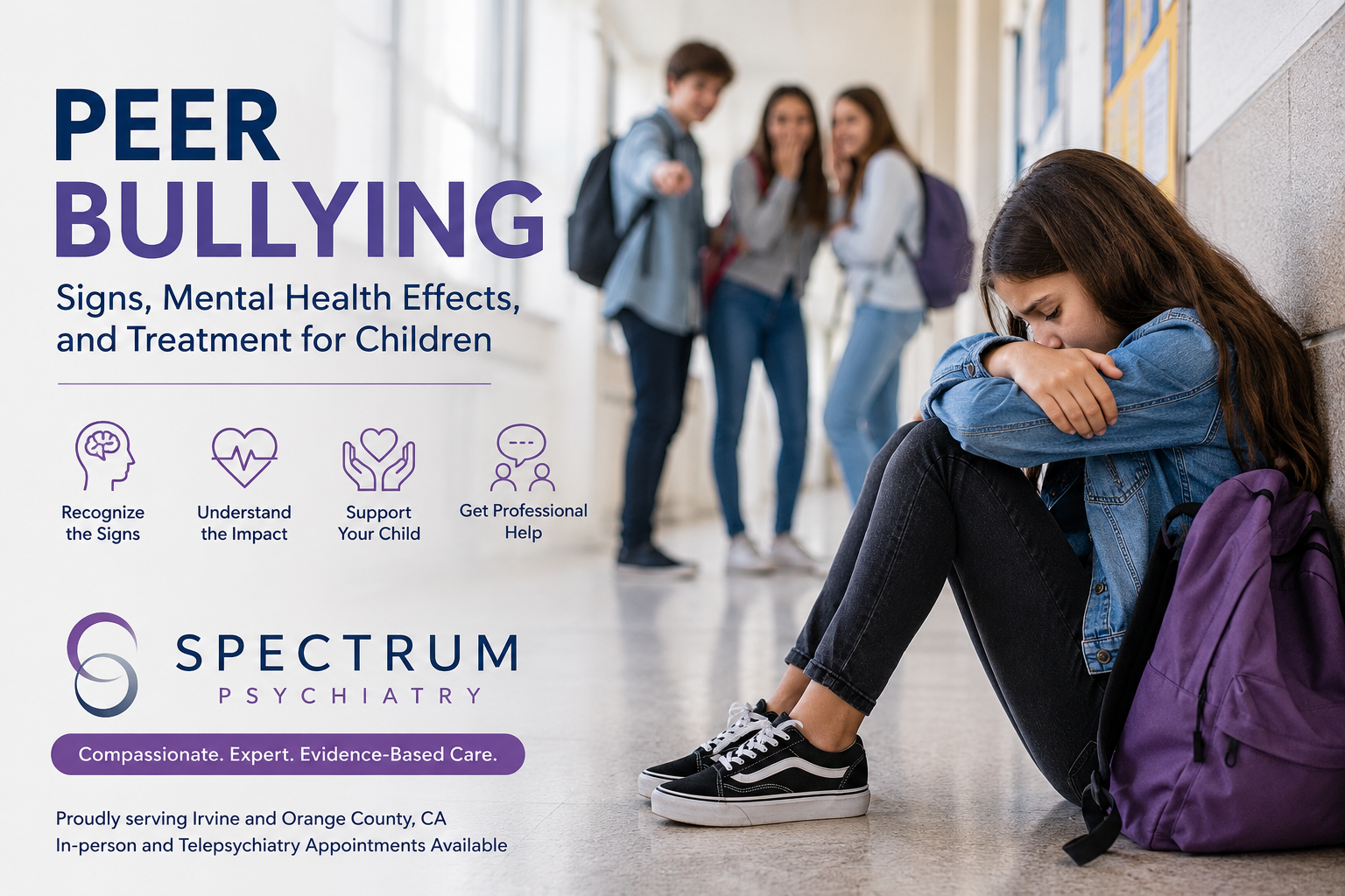 Peer Bullying: Signs, Mental Health Effects, and Treatment for Children