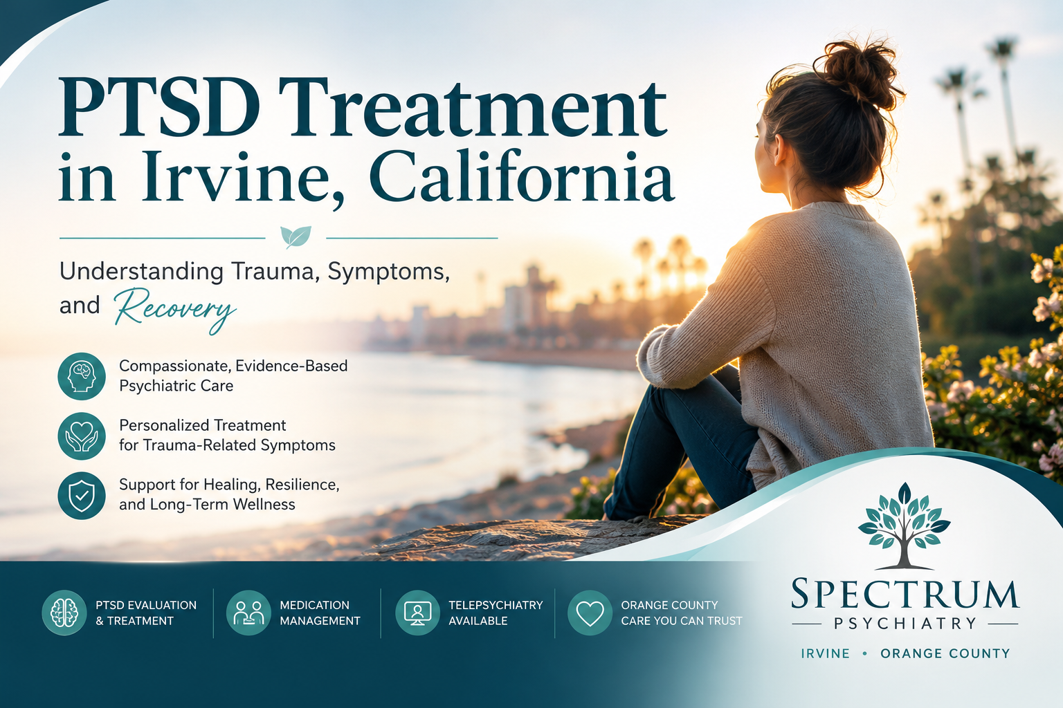 PTSD Treatment in Irvine, California: Understanding Trauma, Symptoms, and Recovery
