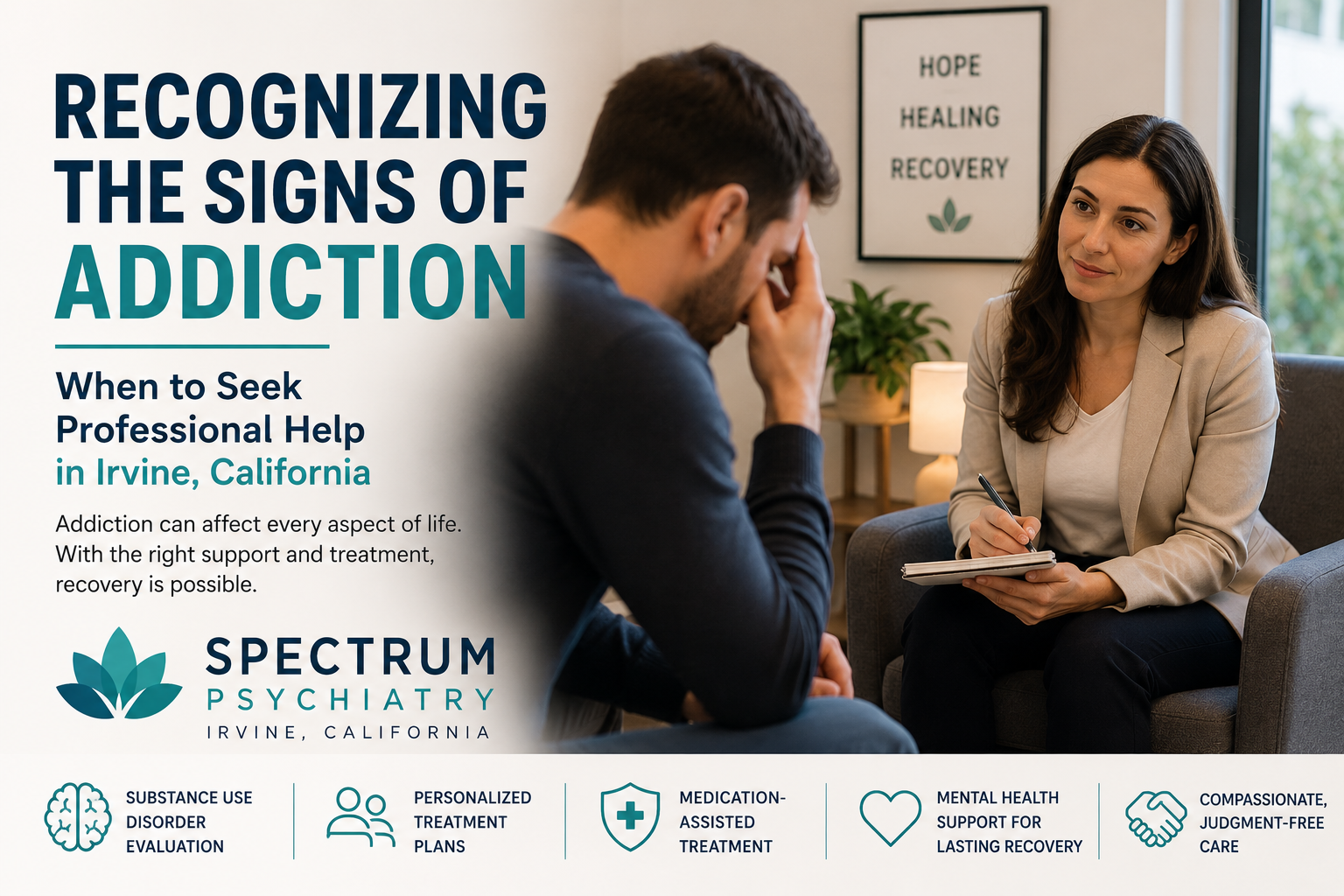 Recognizing the Signs of Addiction: When to Seek Professional Help in Irvine, California