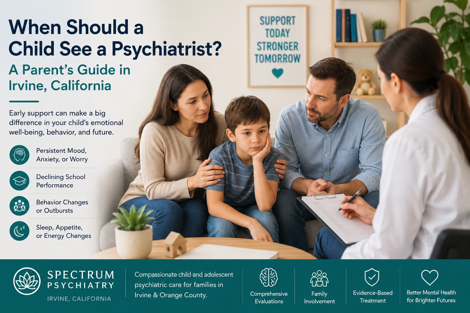 When Should a Child See a Psychiatrist? A Parent's Guide in Irvine, California
